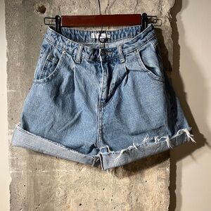 Vintage Hugh Waist Denim Women's Shorts